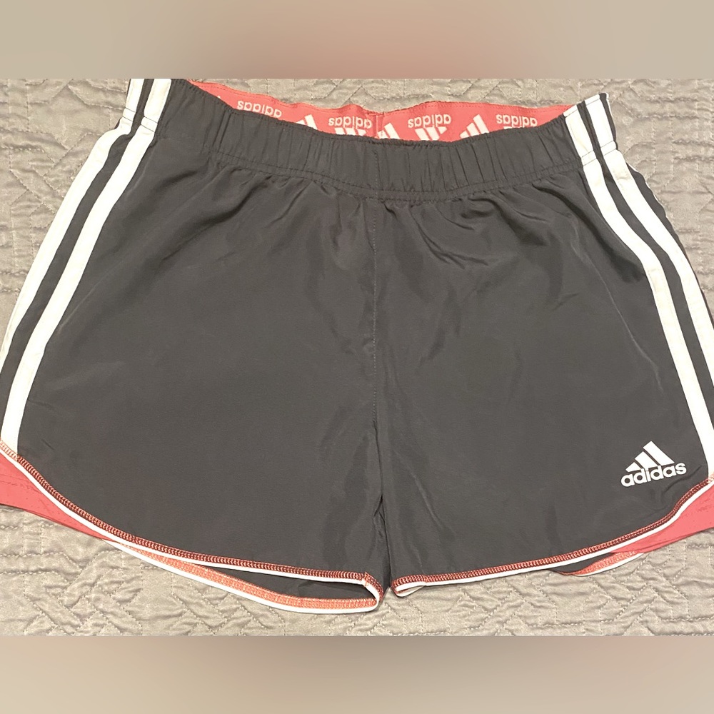 Adidas Three Stripe Vintage Climalite Running Short Size Small